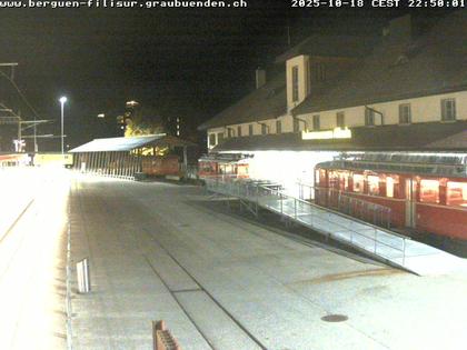 Bergün: Bahnhof