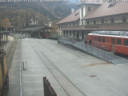 Bergün: Bahnhof