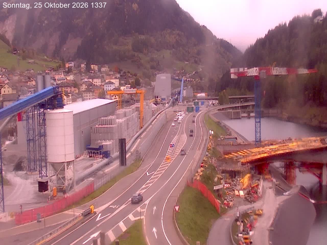 Airolo: Gotthardtunnel A2 - Süd 2