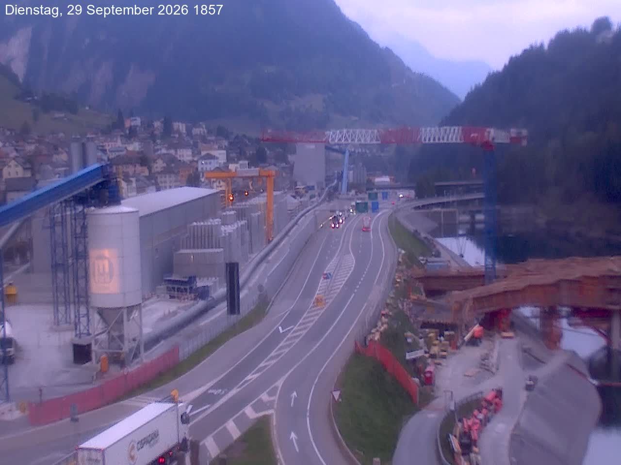 Airolo: Gotthardtunnel A2 - Süd 2