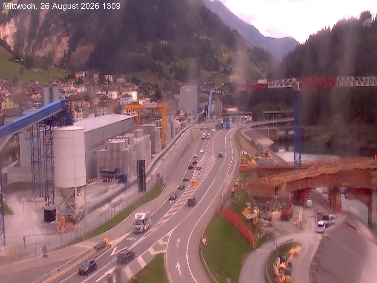 Airolo: Gotthardtunnel A2 - Süd 2