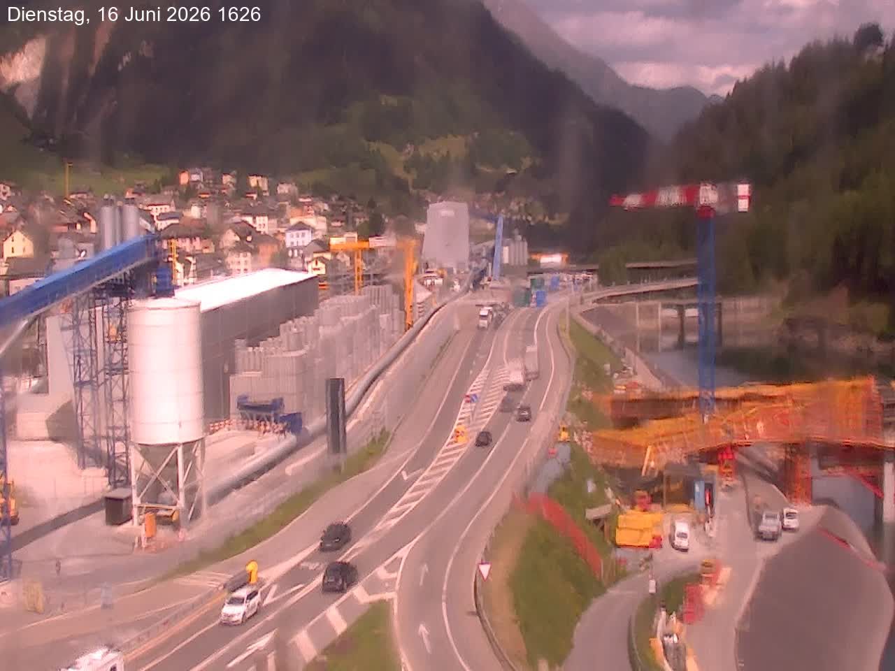 Airolo: Gotthardtunnel A2 - Süd 2