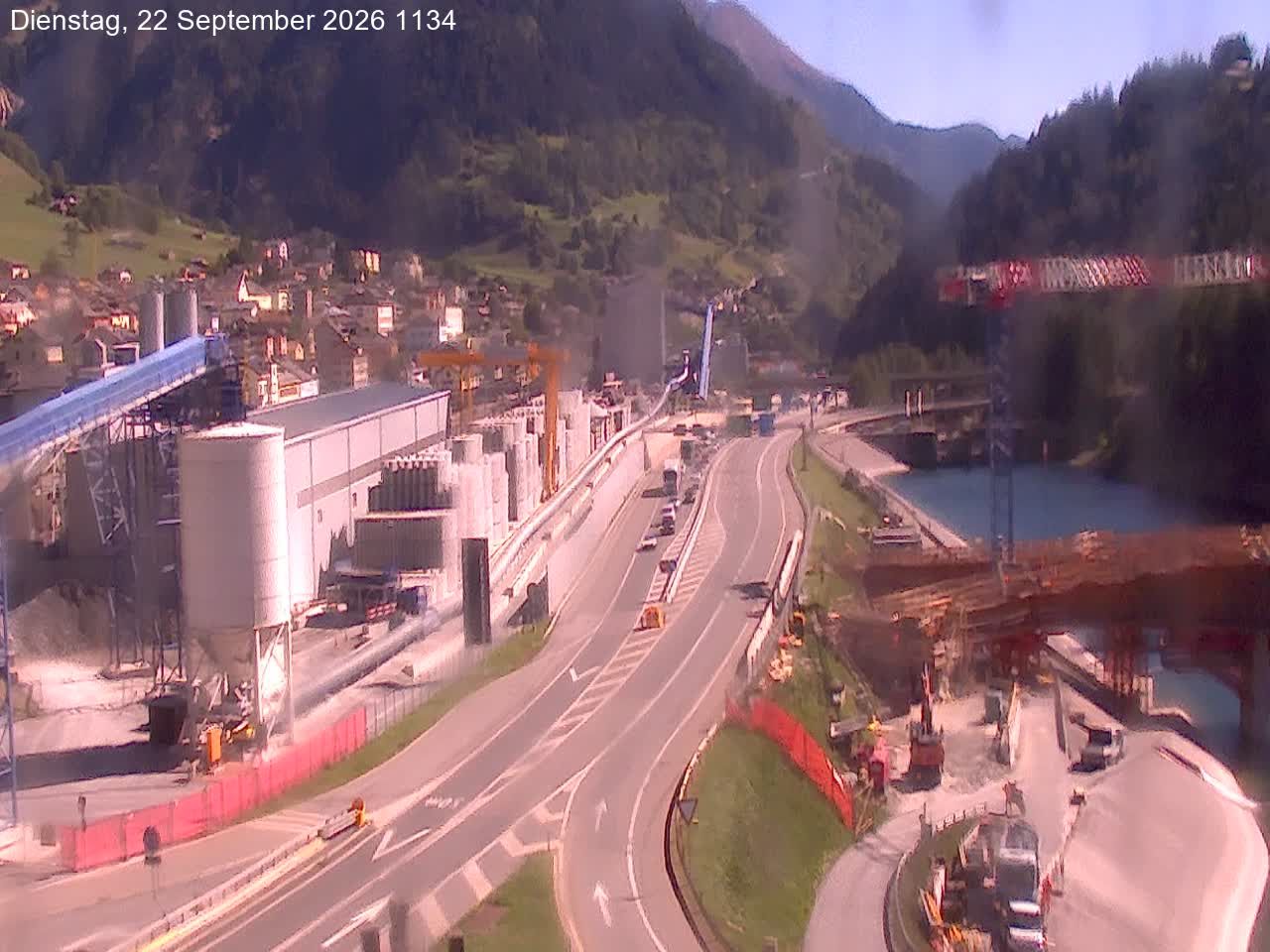 Airolo: Gotthardtunnel A2 - Süd 2