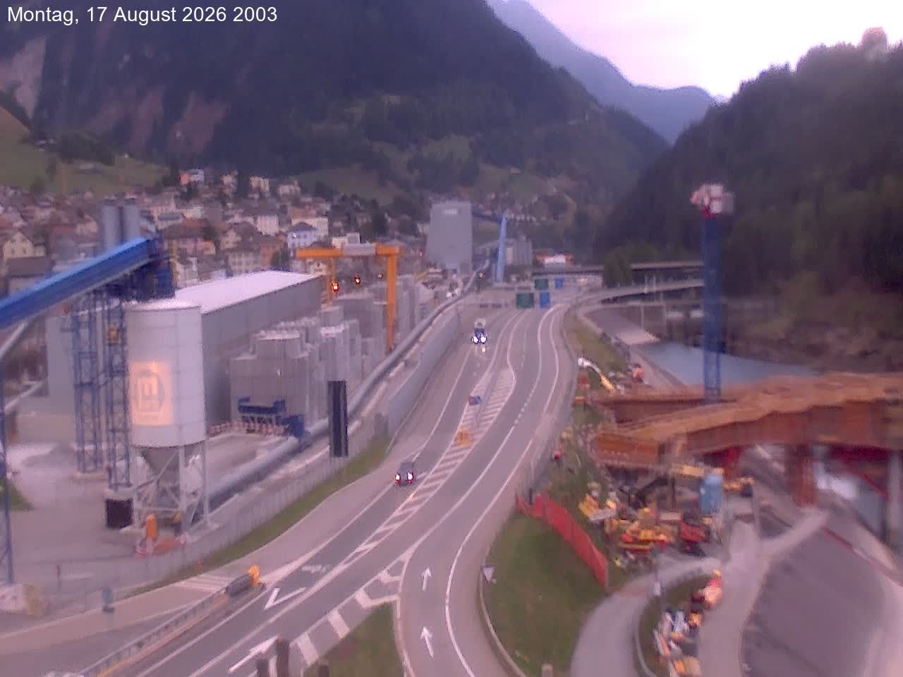 Airolo: Gotthardtunnel A2 - Süd 2