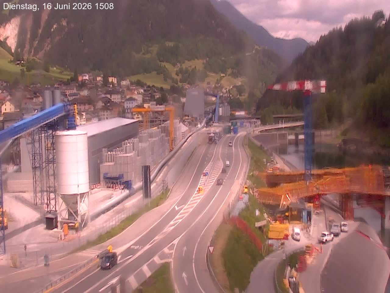 Airolo: Gotthardtunnel A2 - Süd 2