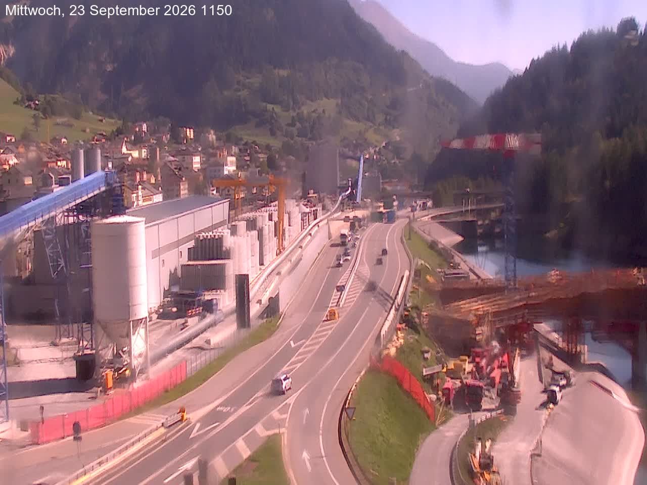 Airolo: Gotthardtunnel A2 - Süd 2
