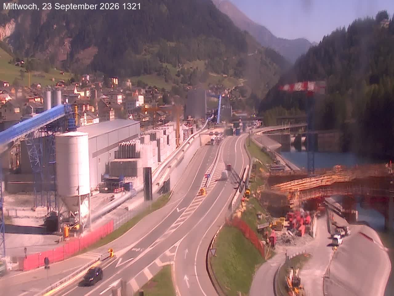 Airolo: Gotthardtunnel A2 - Süd 2