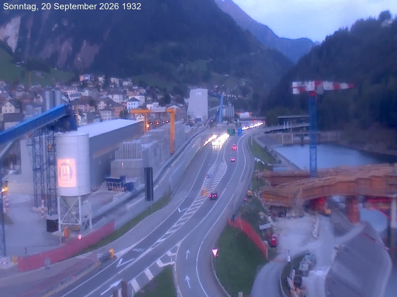 Airolo: Gotthardtunnel A2 - Süd 2