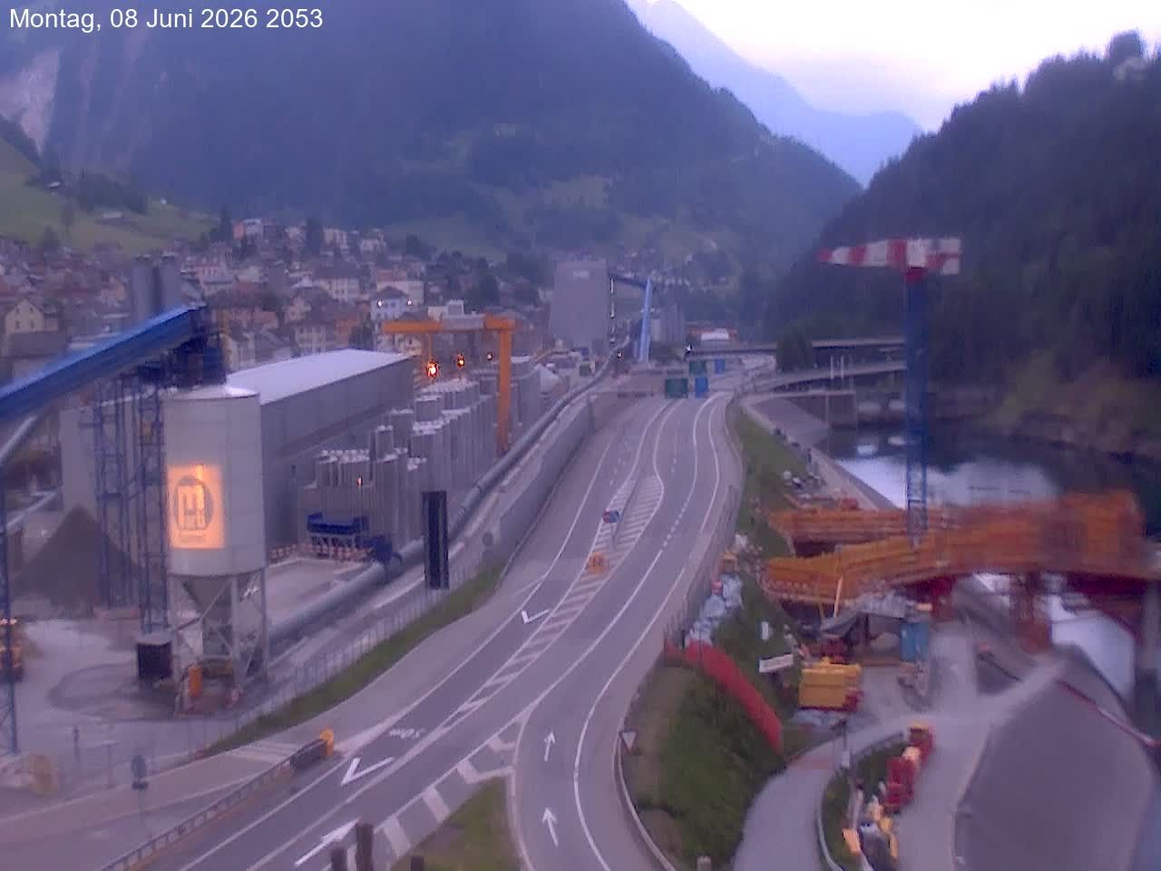 Airolo: Gotthardtunnel A2 - Süd 2