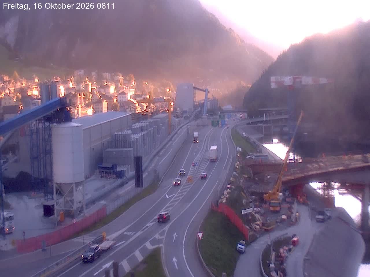 Airolo: Gotthardtunnel A2 - Süd 2