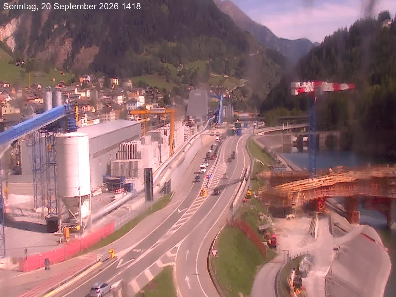 Airolo: Gotthardtunnel A2 - Süd 2