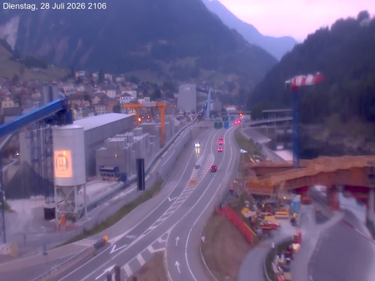 Airolo: Gotthardtunnel A2 - Süd 2