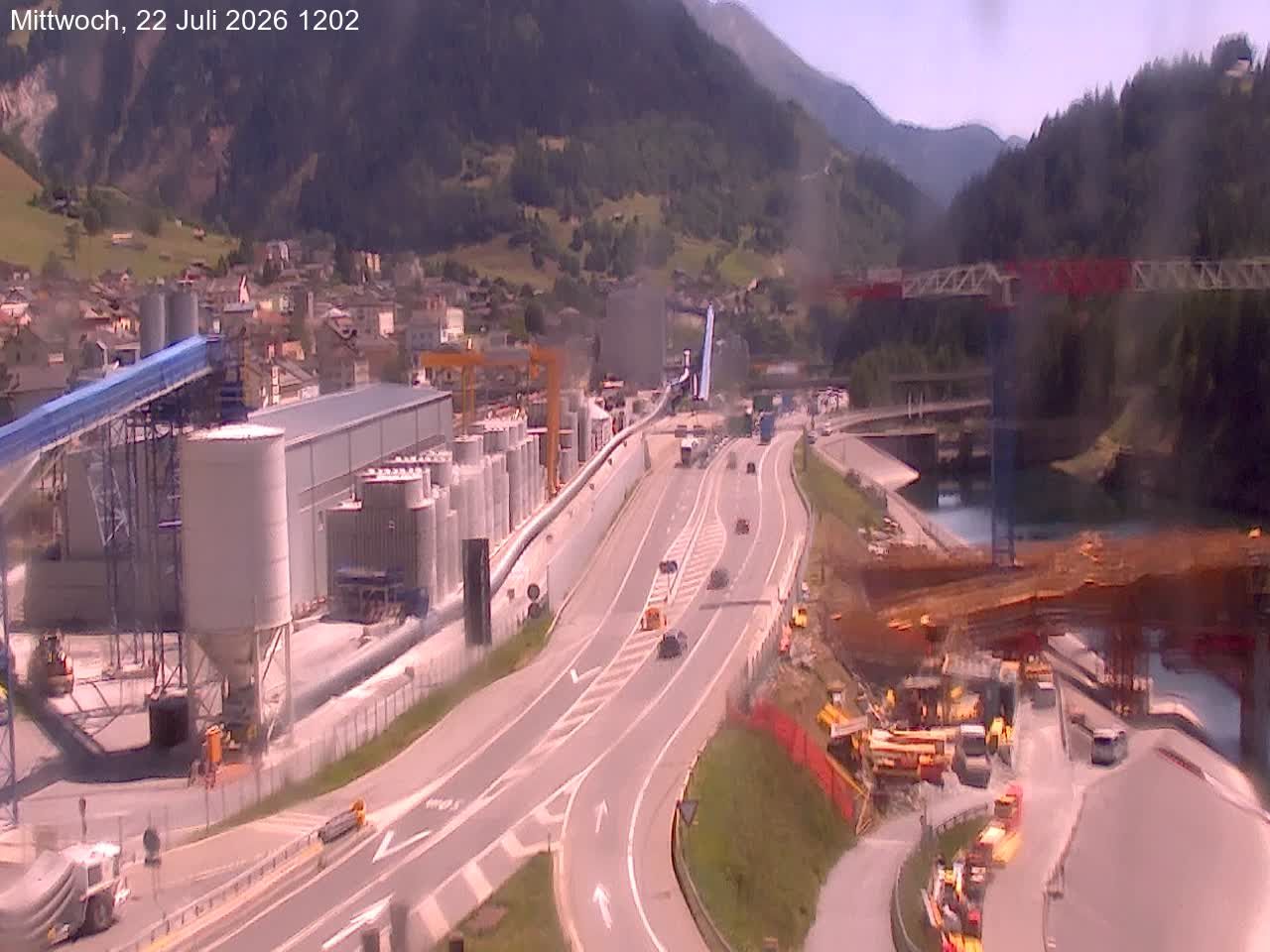 Airolo: Gotthardtunnel A2 - Süd 2