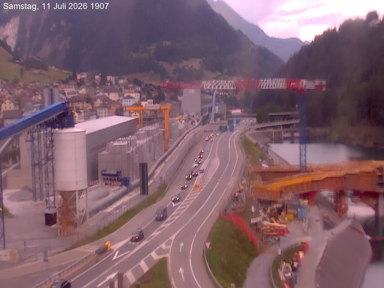 Airolo: Gotthardtunnel A2 - Süd 2