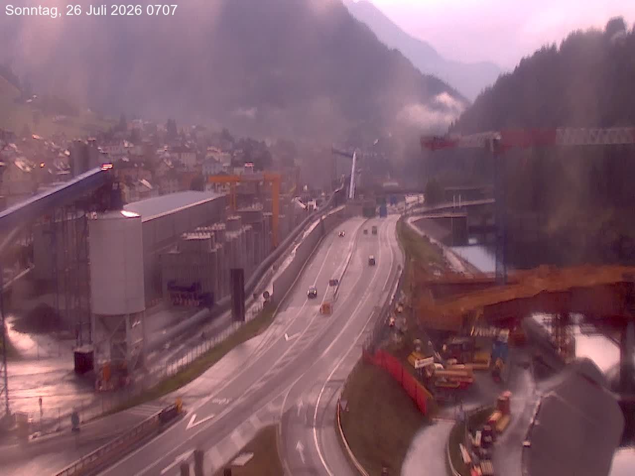 Airolo: Gotthardtunnel A2 - Süd 2