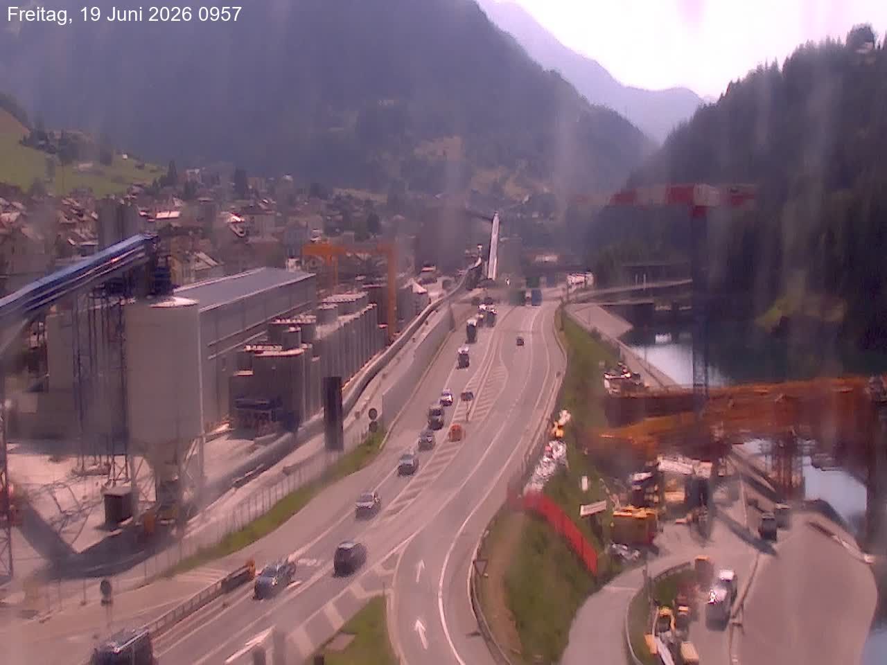 Airolo: Gotthardtunnel A2 - Süd 2