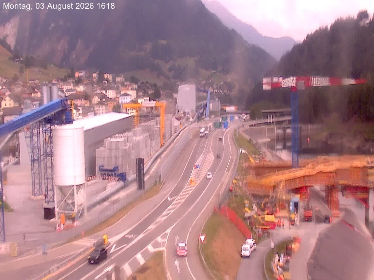Airolo: Gotthardtunnel A2 - Süd 2