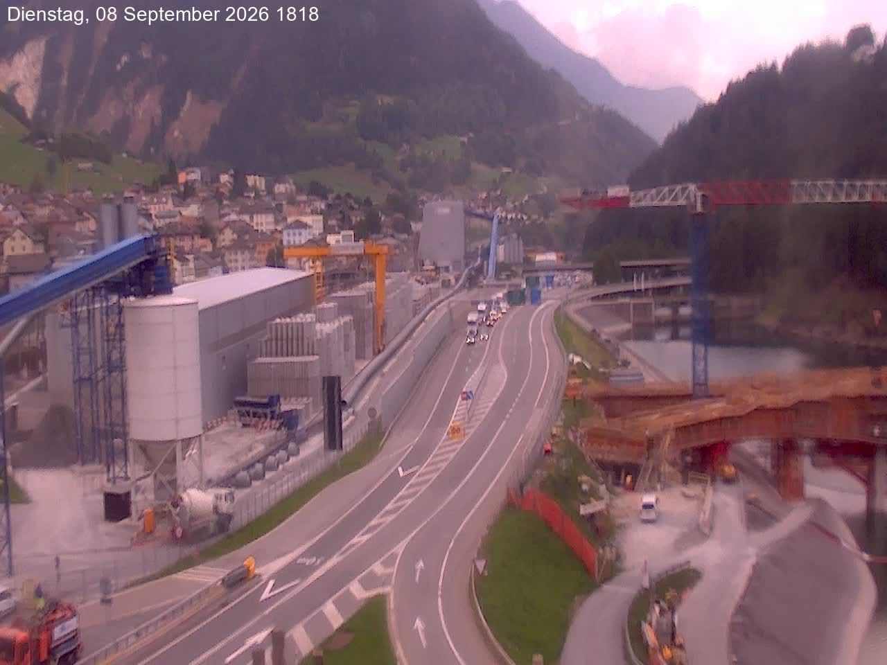 Airolo: Gotthardtunnel A2 - Süd 2