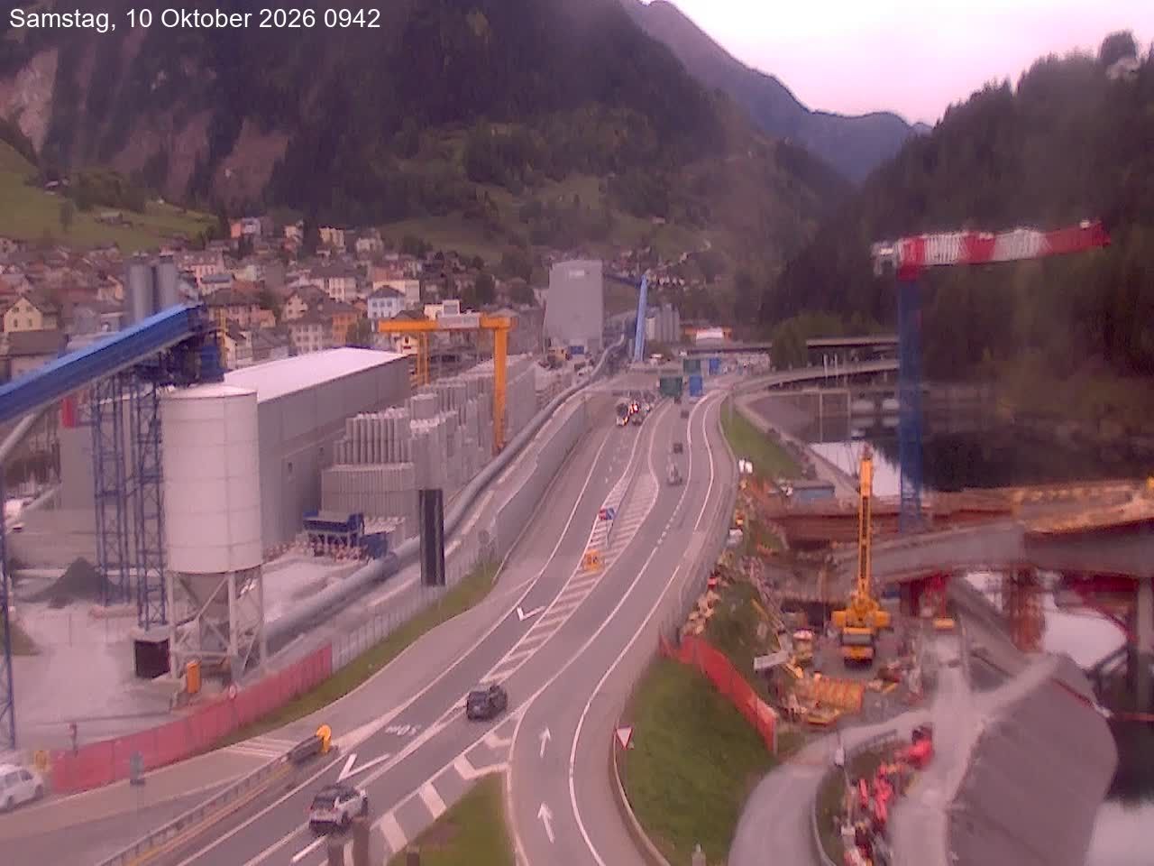 Airolo: Gotthardtunnel A2 - Süd 2