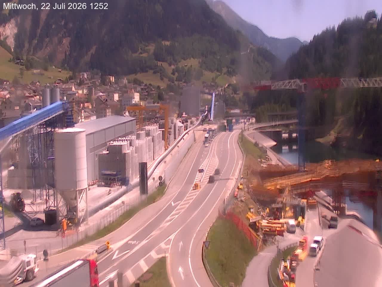 Airolo: Gotthardtunnel A2 - Süd 2