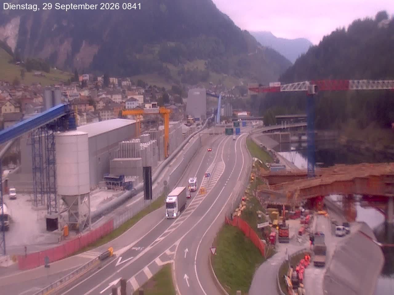 Airolo: Gotthardtunnel A2 - Süd 2