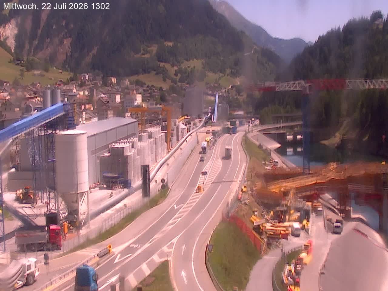 Airolo: Gotthardtunnel A2 - Süd 2