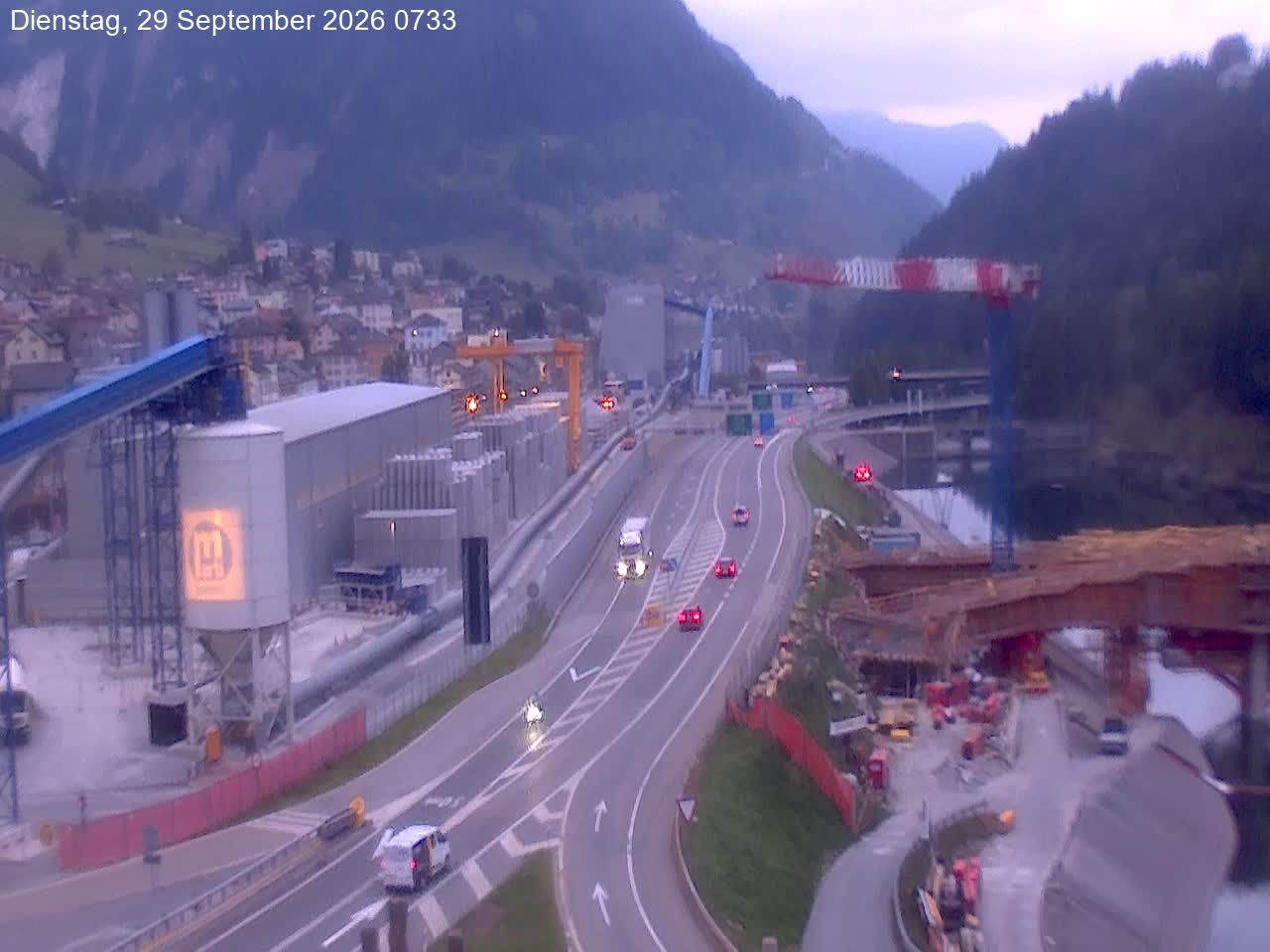 Airolo: Gotthardtunnel A2 - Süd 2