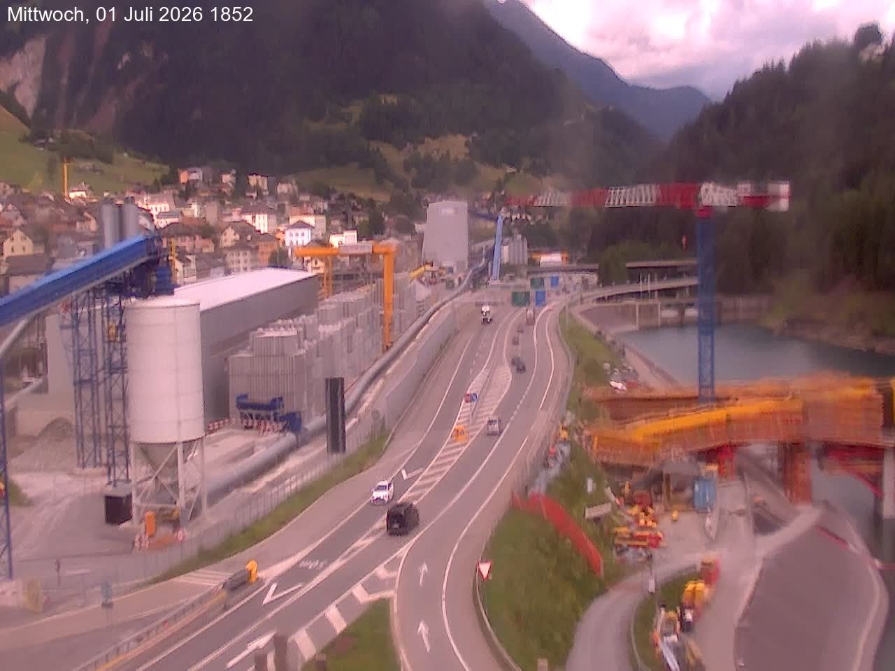 Airolo: Gotthardtunnel A2 - Süd 2