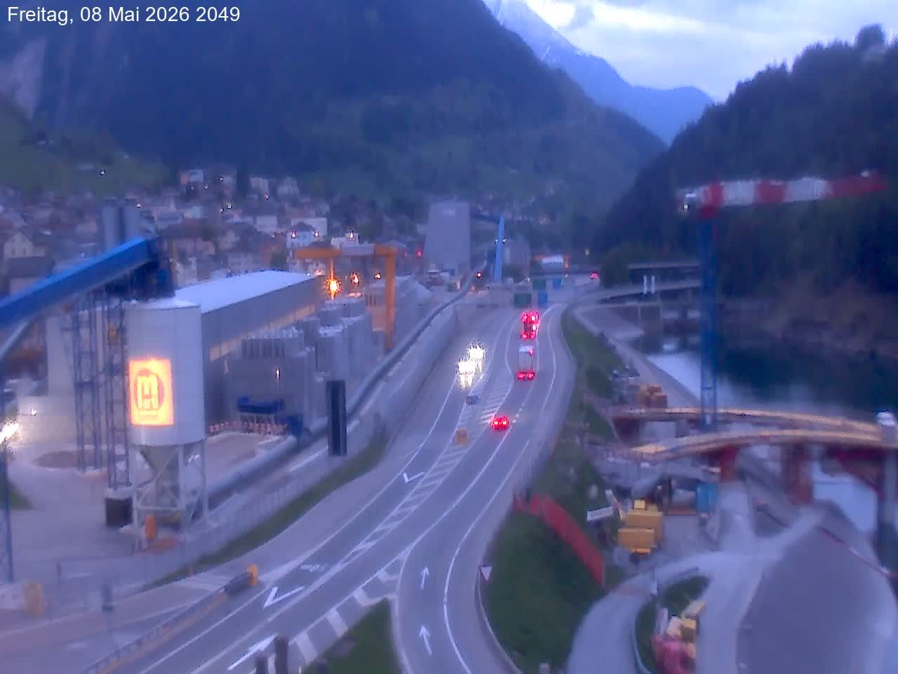 Airolo: Gotthardtunnel A2 - Süd 2