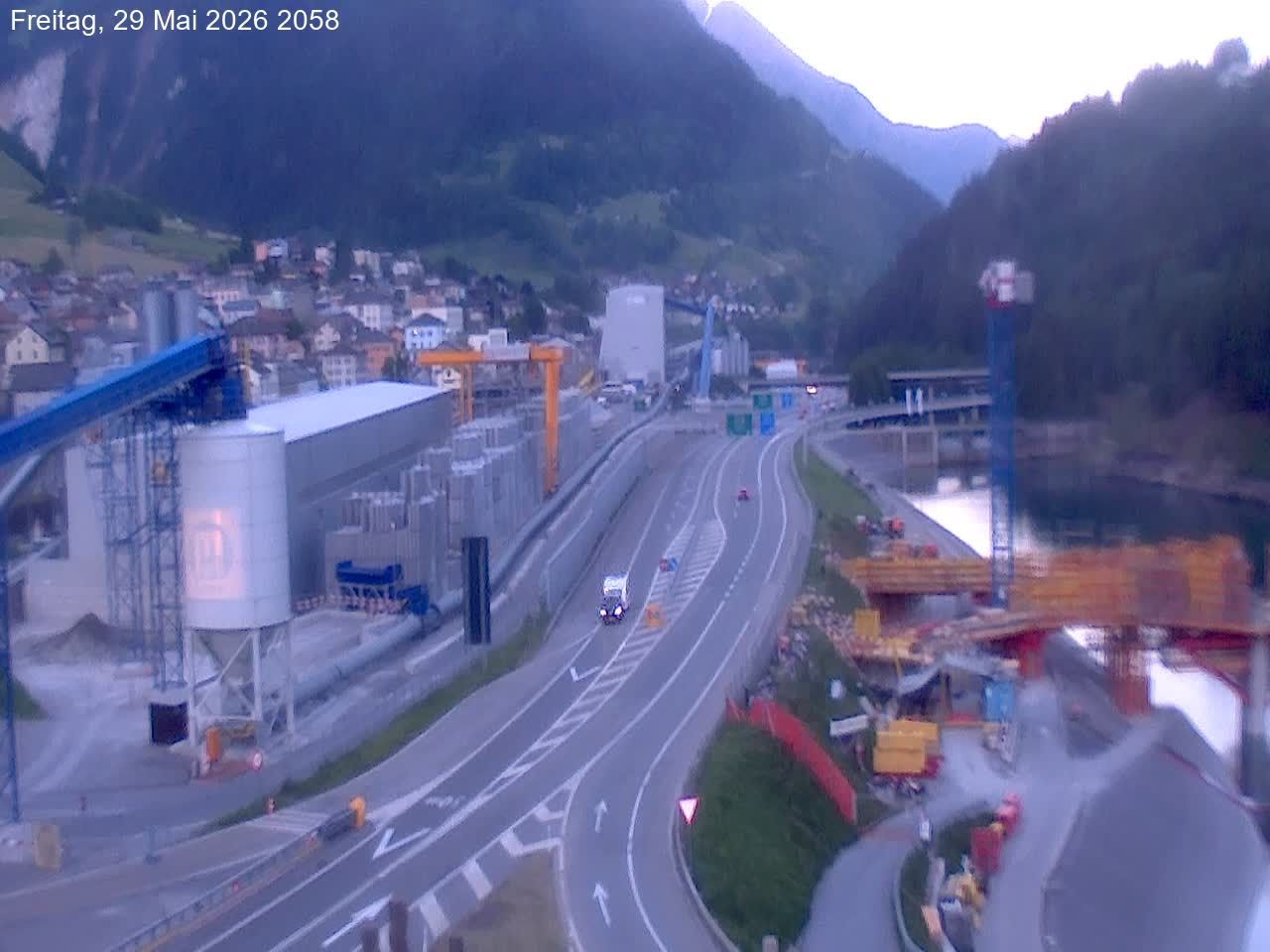 Airolo: Gotthardtunnel A2 - Süd 2