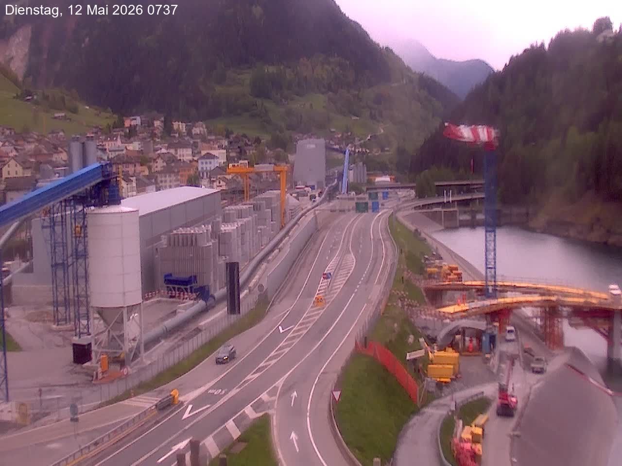 Airolo: Gotthardtunnel A2 - Süd 2