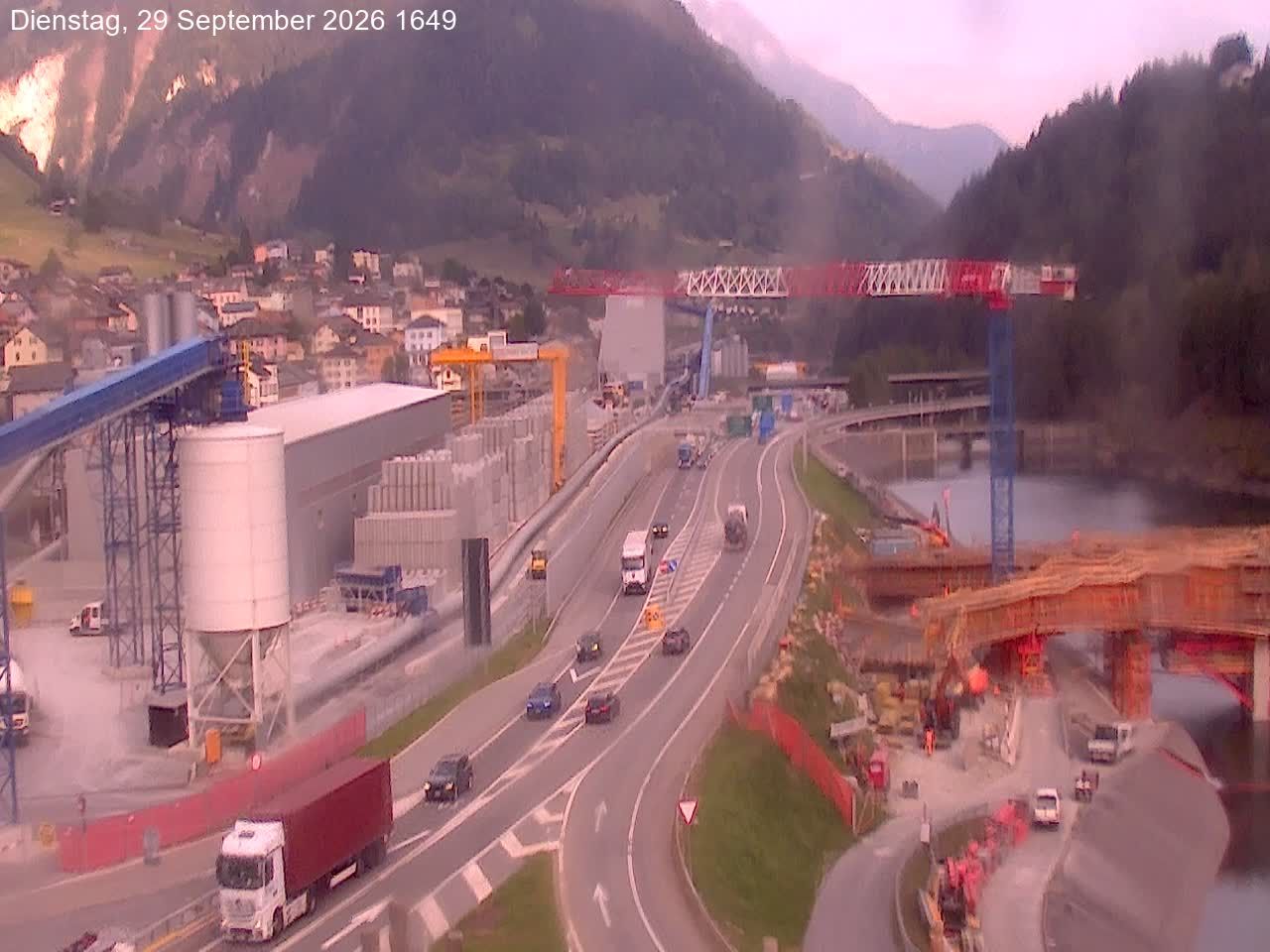 Airolo: Gotthardtunnel A2 - Süd 2