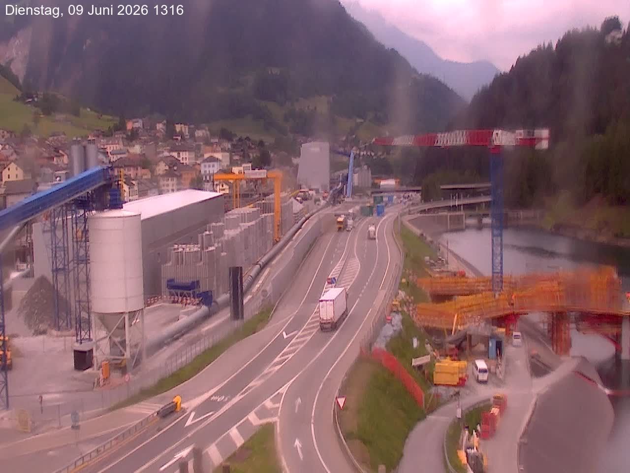 Airolo: Gotthardtunnel A2 - Süd 2