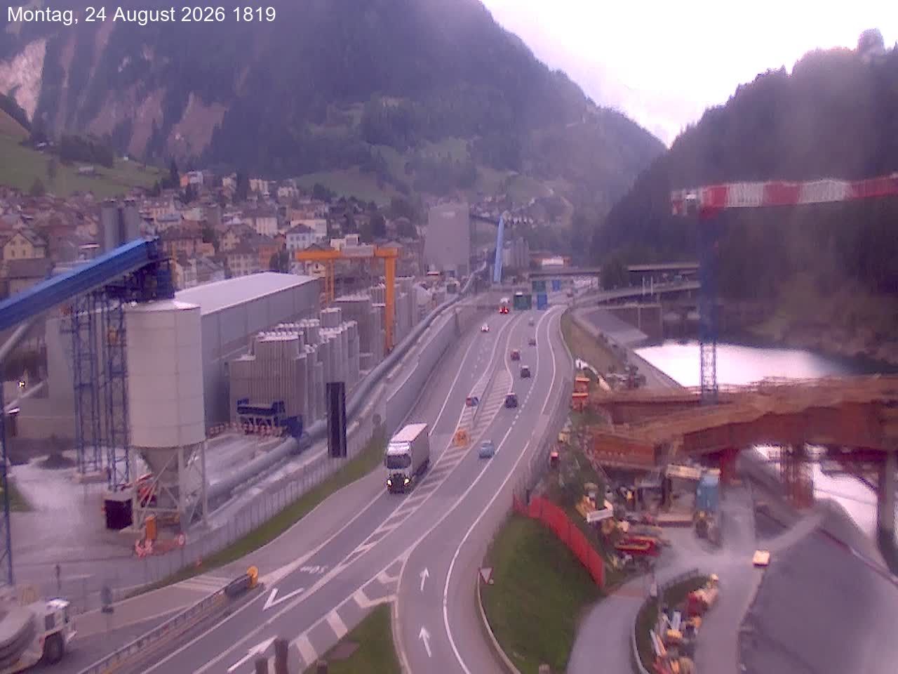 Airolo: Gotthardtunnel A2 - Süd 2