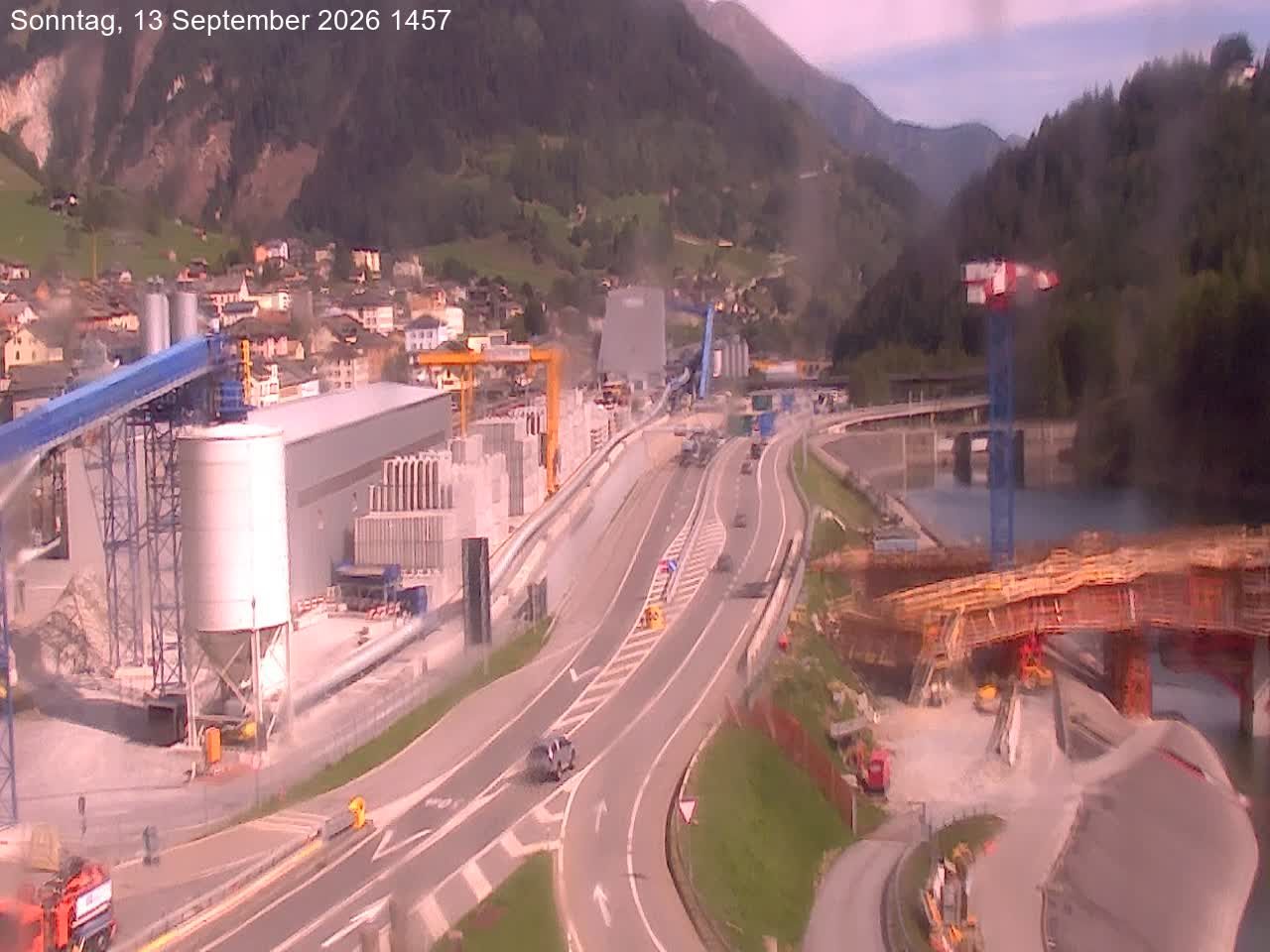 Airolo: Gotthardtunnel A2 - Süd 2