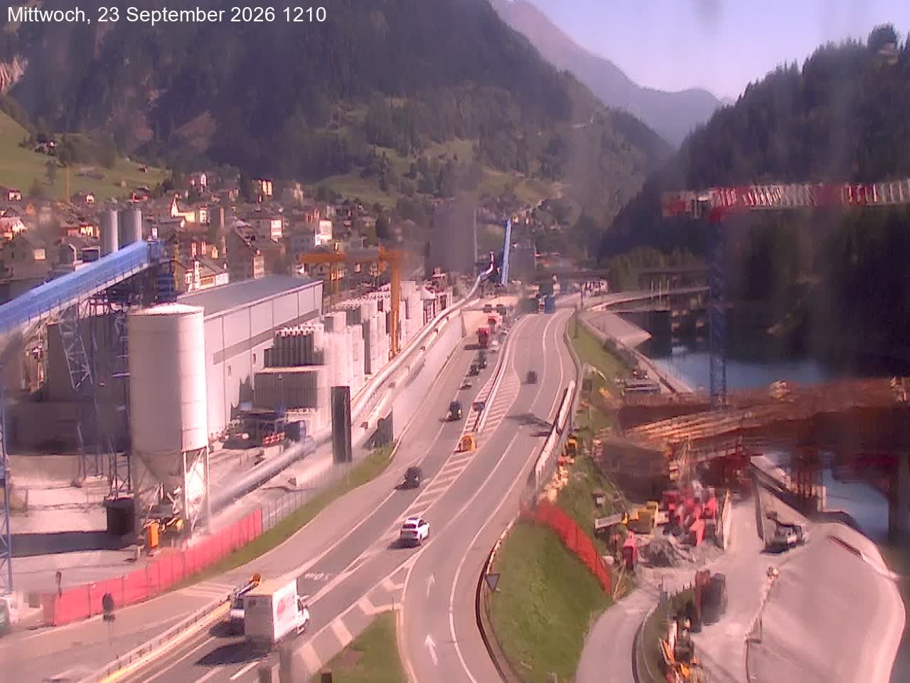 Airolo: Gotthardtunnel A2 - Süd 2