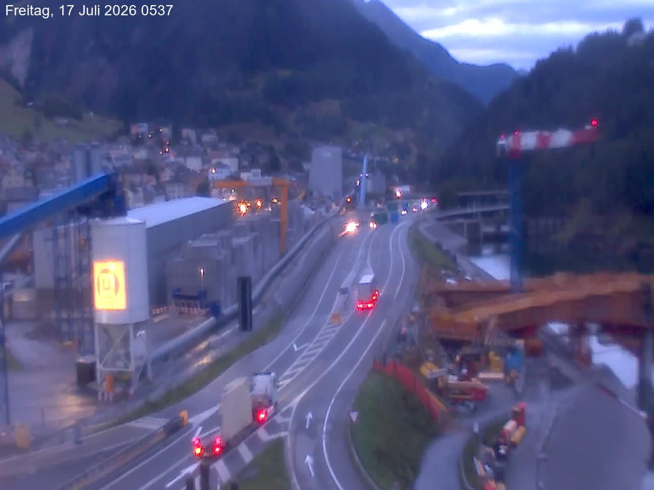 Airolo: Gotthardtunnel A2 - Süd 2