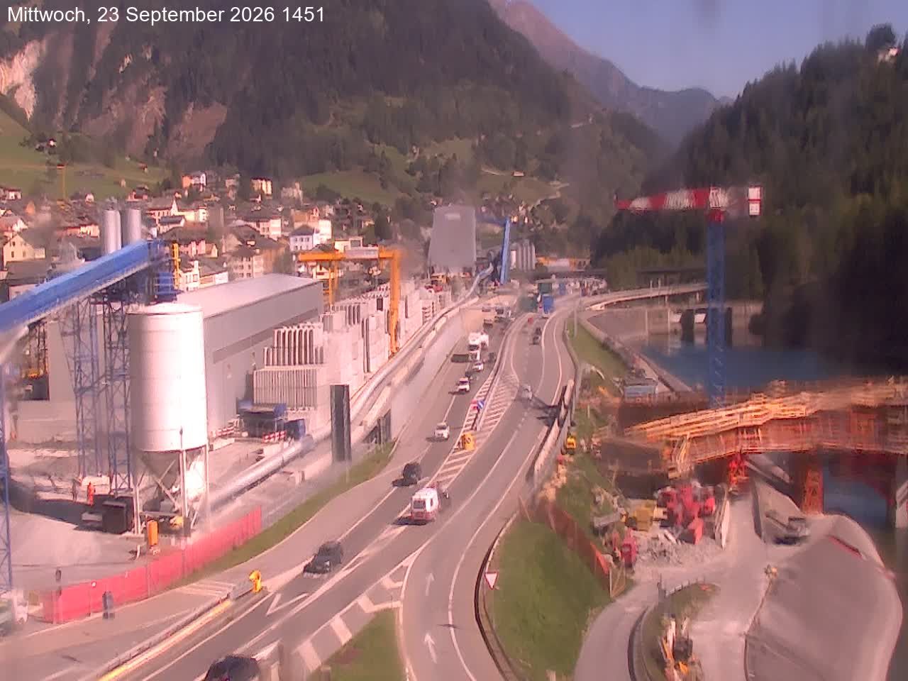 Airolo: Gotthardtunnel A2 - Süd 2