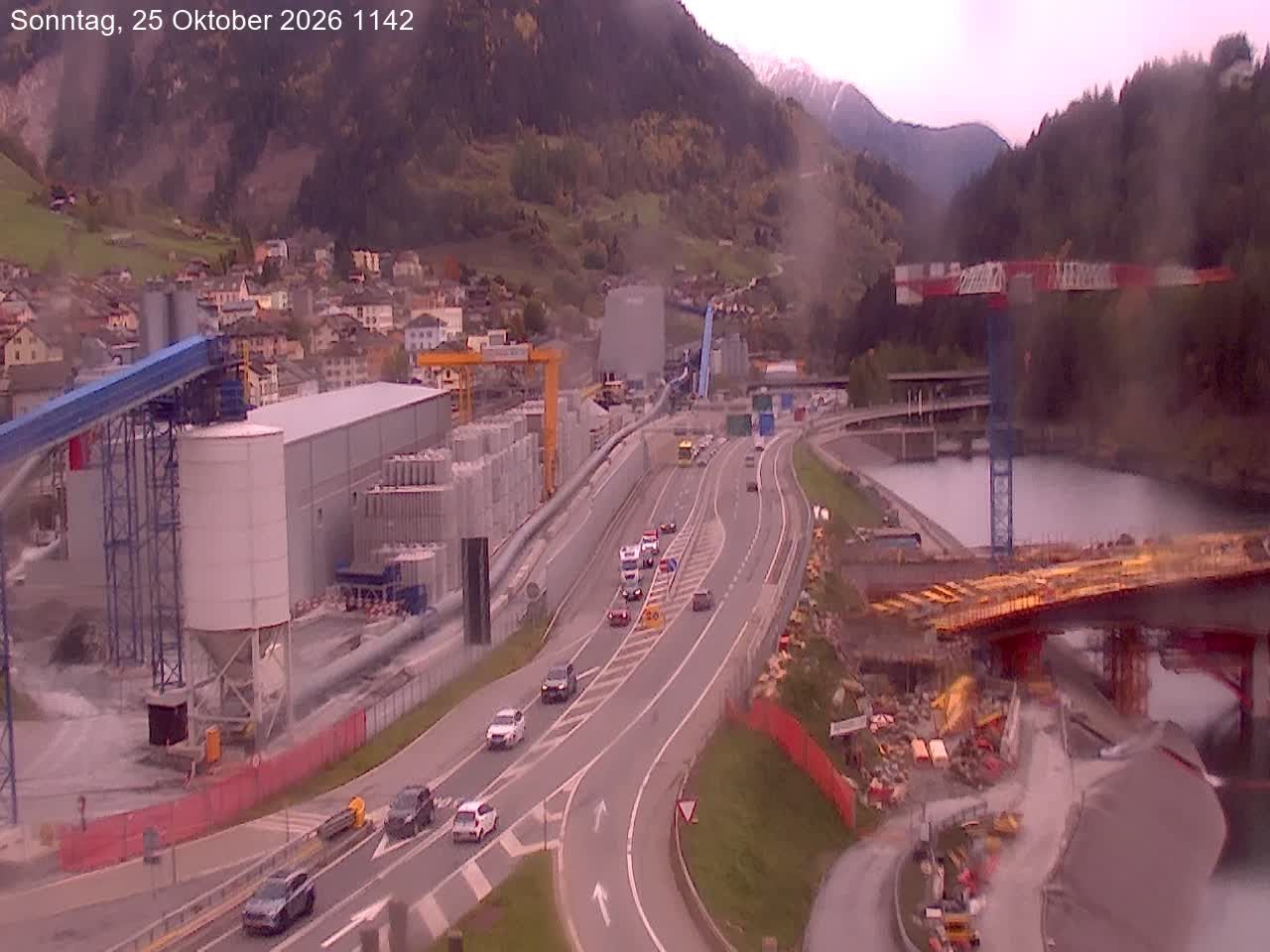 Airolo: Gotthardtunnel A2 - Süd 2