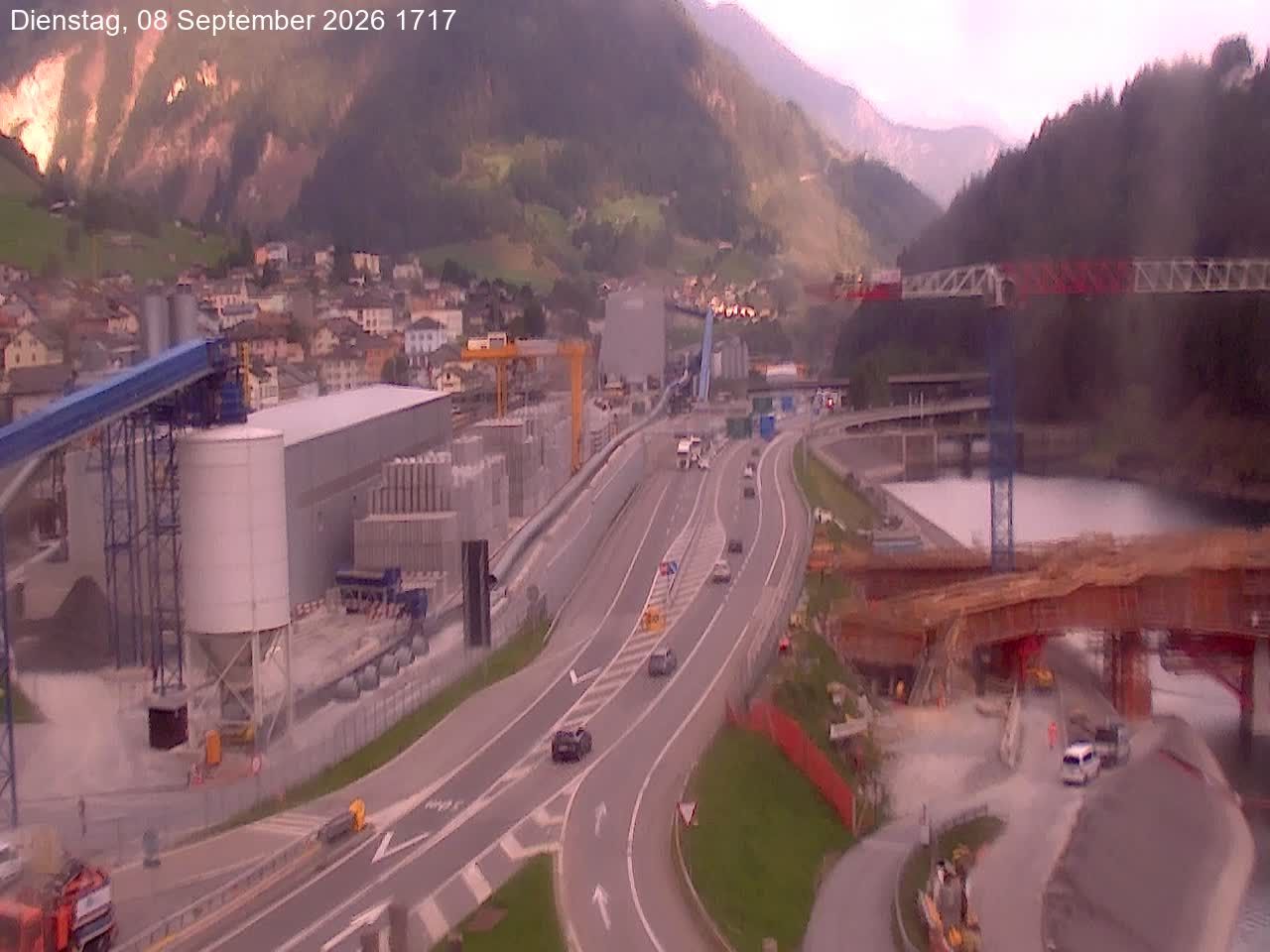 Airolo: Gotthardtunnel A2 - Süd 2