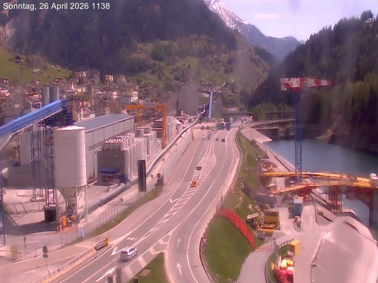 Airolo: Gotthardtunnel A2 - Süd 2