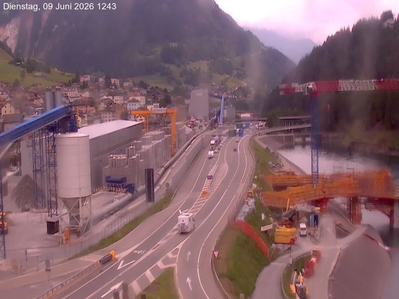 Airolo: Gotthardtunnel A2 - Süd 2