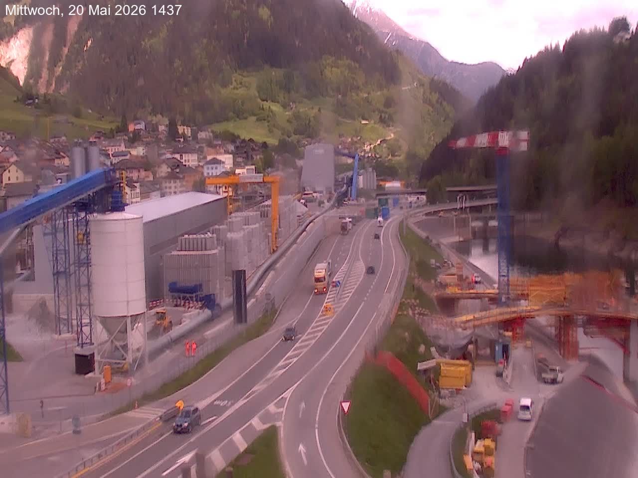 Airolo: Gotthardtunnel A2 - Süd 2