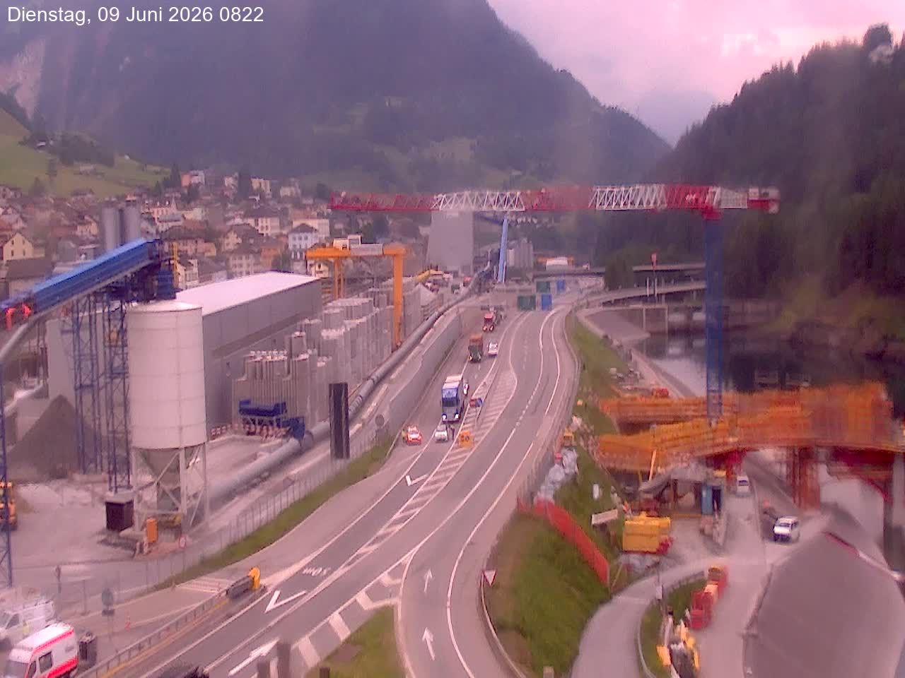 Airolo: Gotthardtunnel A2 - Süd 2