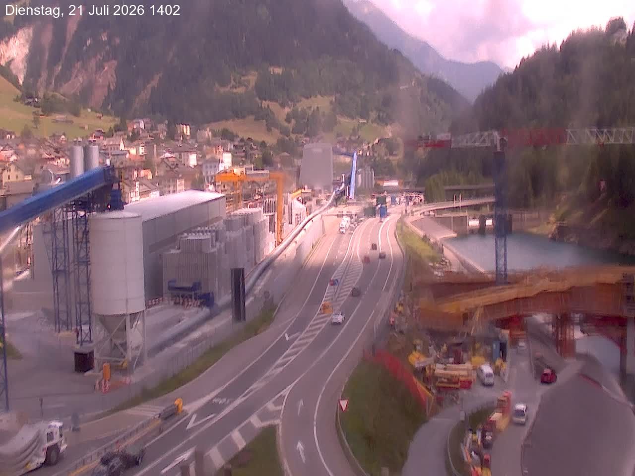 Airolo: Gotthardtunnel A2 - Süd 2