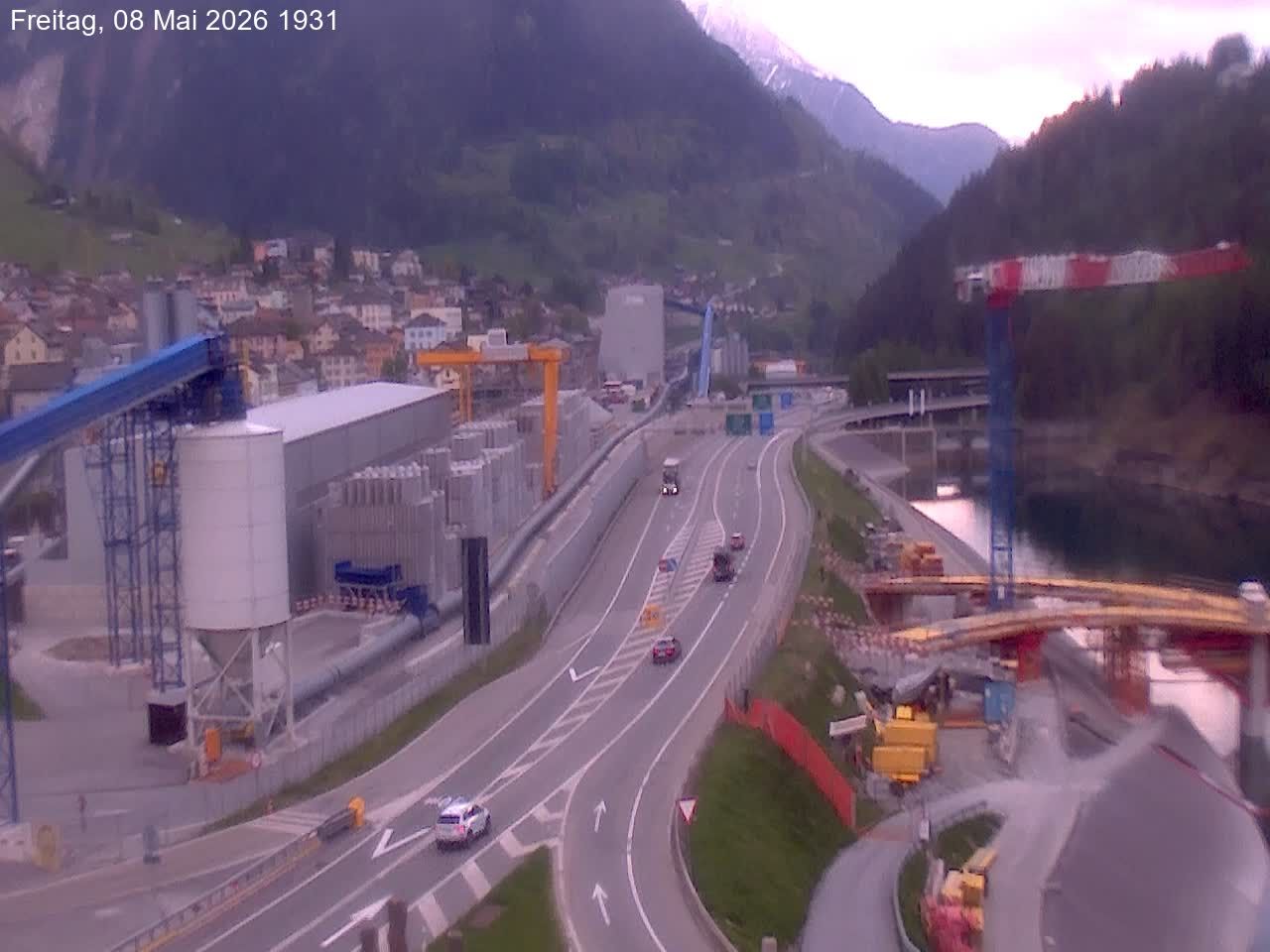 Airolo: Gotthardtunnel A2 - Süd 2