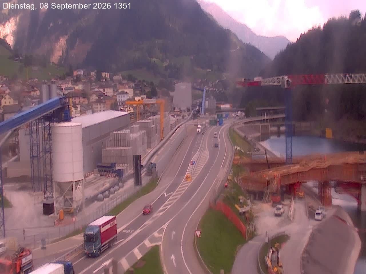 Airolo: Gotthardtunnel A2 - Süd 2