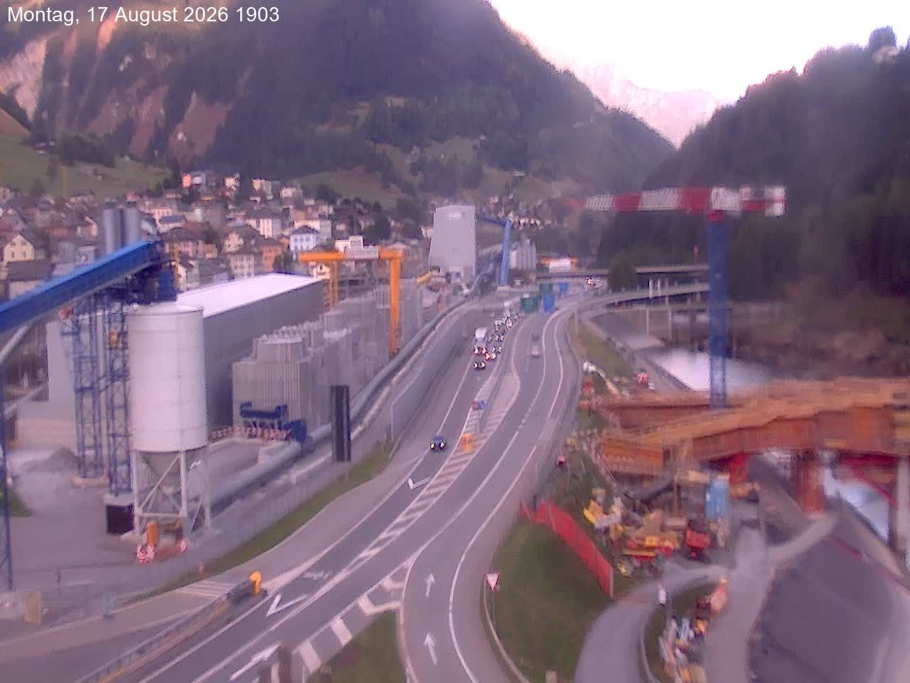 Airolo: Gotthardtunnel A2 - Süd 2