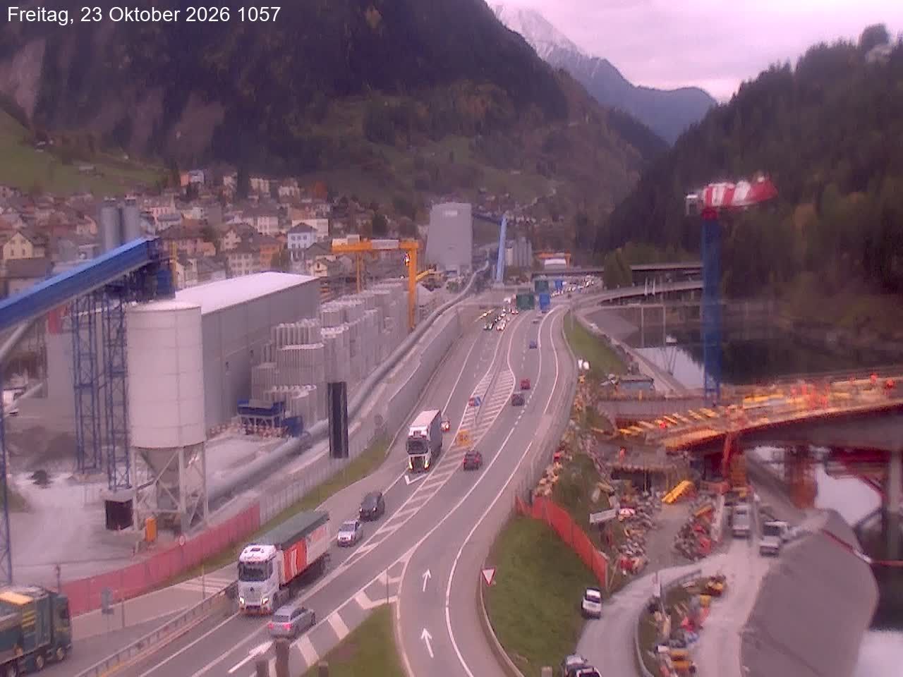 Airolo: Gotthardtunnel A2 - Süd 2