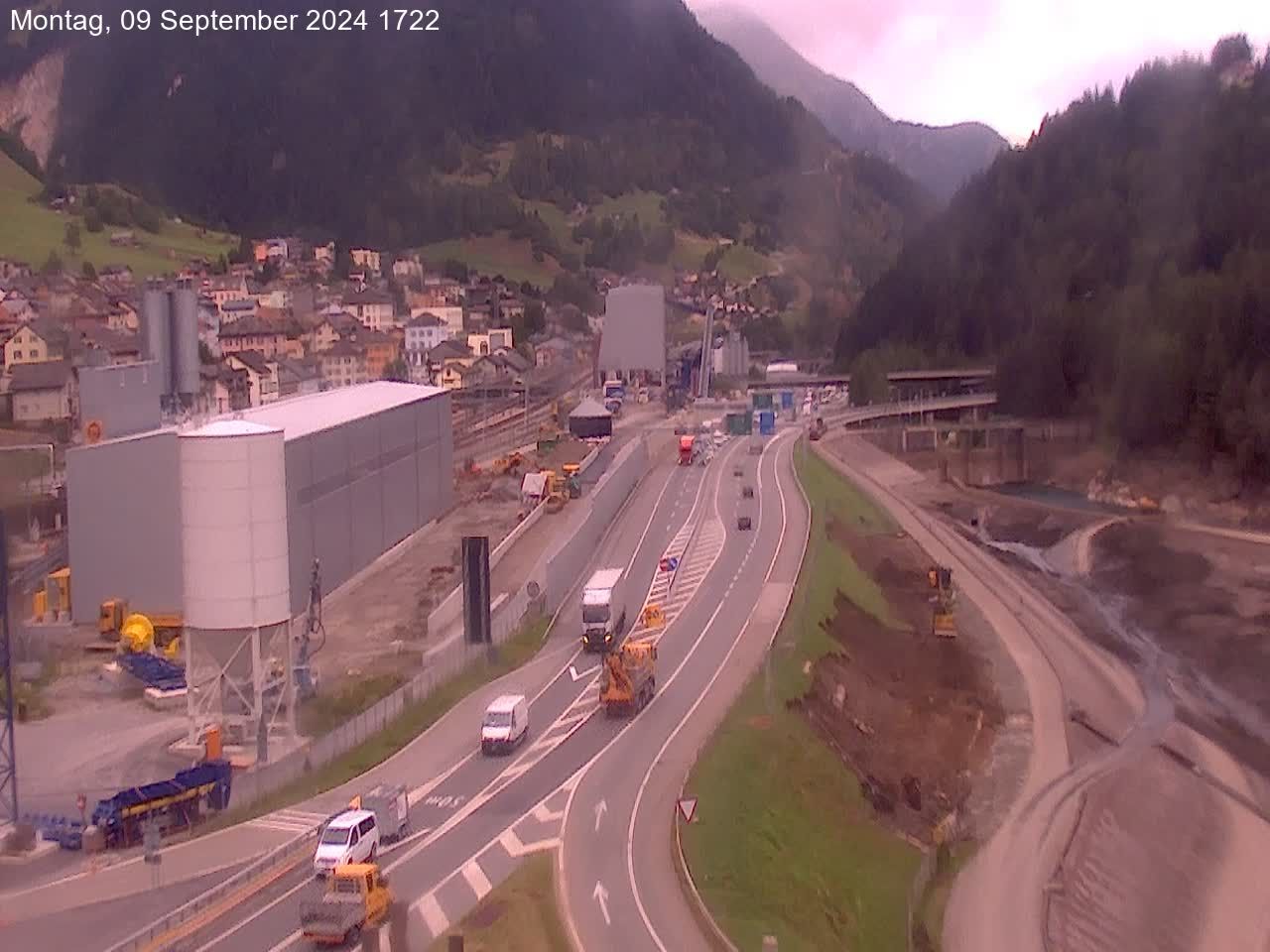 Airolo: Gotthardtunnel A2 - Süd 2